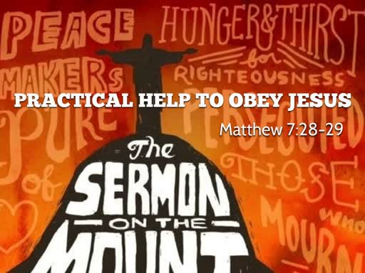 Practical Help to Obey Jesus