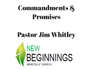 Commandments & Promises Wed 10/3