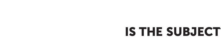 Jesus is the Subject