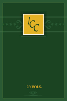 International Critical Commentary Old Testament (29 vols.)