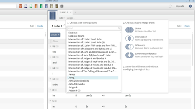 Using Word Lists to Identify Johannine Vocabulary