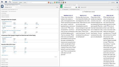 Comparing Gospel Accounts with Harmony Resources