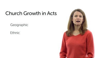 The Growth of the Gospel in Acts
