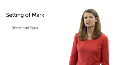 The Setting and Key Verse of Mark