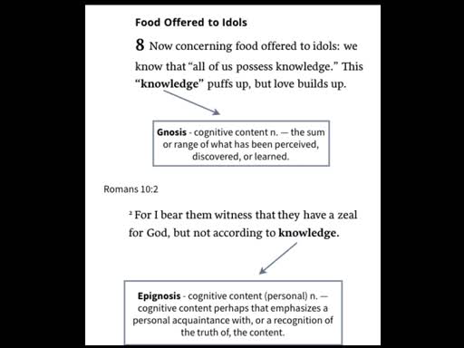 Zeal vs Knowledge Part 1