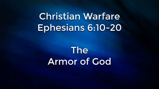 November 11 - Christian Warfare