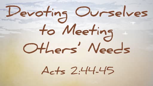 Acts 2:44-45