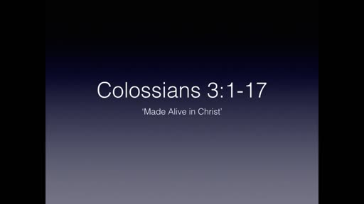 Colossians 3:1-17