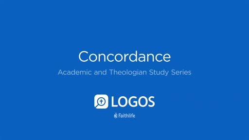 12. Concordance