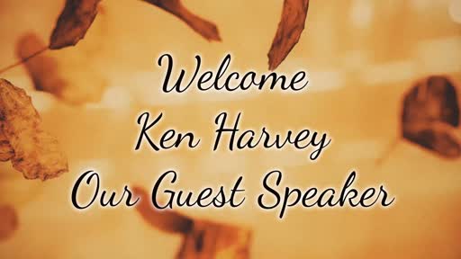 Guest Speaker Ken Harvey