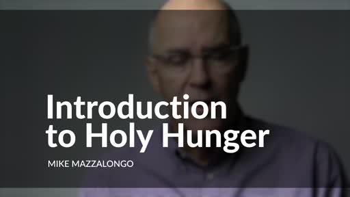 Intro To Holy Hunger