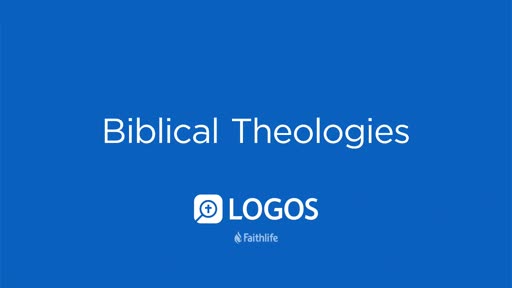 Biblical Theologies Section
