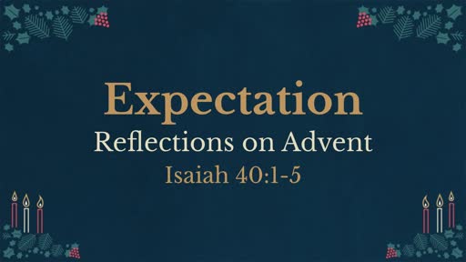 Reflections on Advent