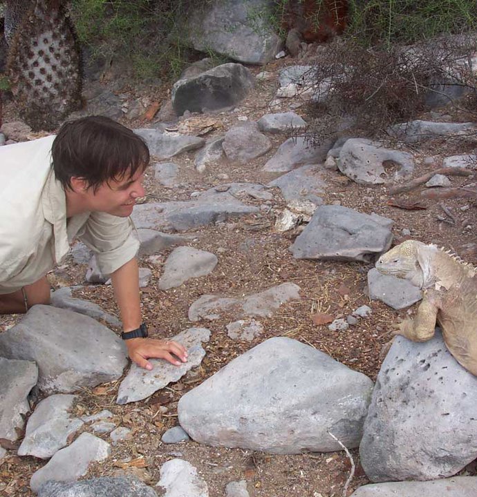 Graham in the Galapagos