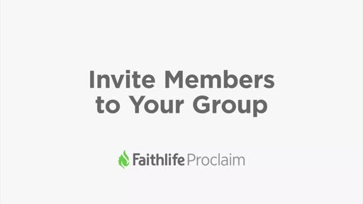 Invite Members To Your Group