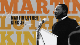 Happy Martin Luther King Jr Day  PowerPoint image 1
