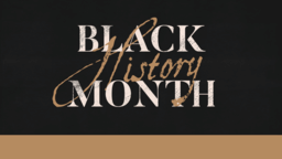 Black History Month Script  PowerPoint image 1