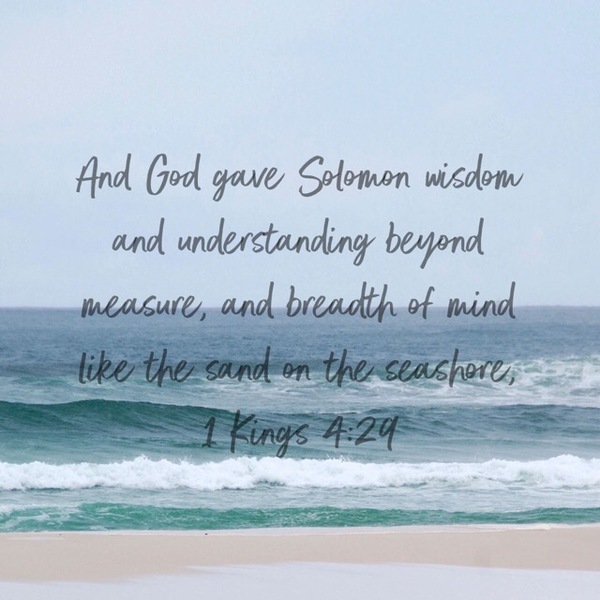 1 Kings 4: “Solomon’s Wisdom” 1 Kings 4: “Solomon’s Wisdom”