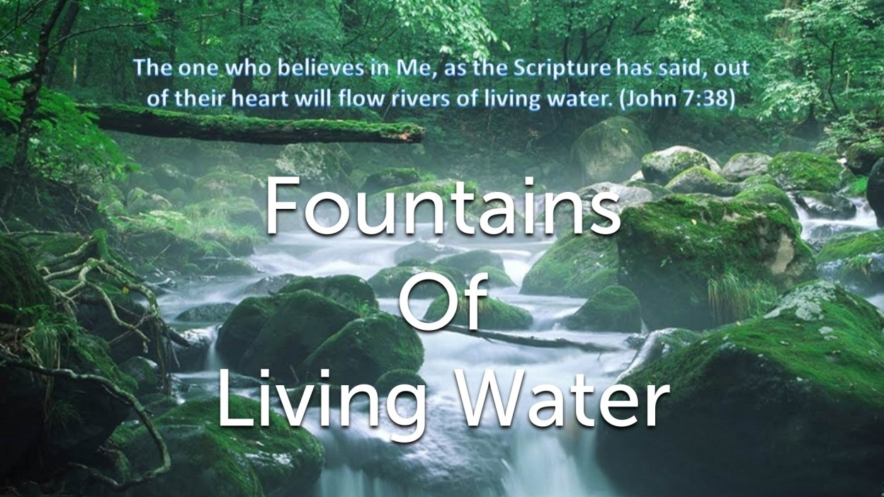 January 13 2019 Fountains Of Living Water Faithlife Sermons