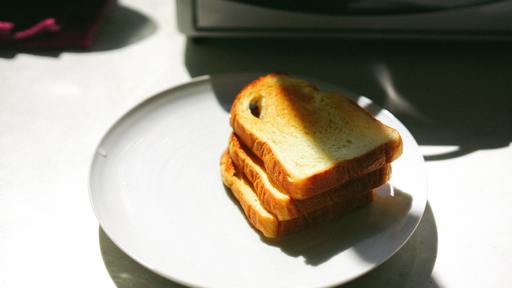 Burn your image on a piece of toast