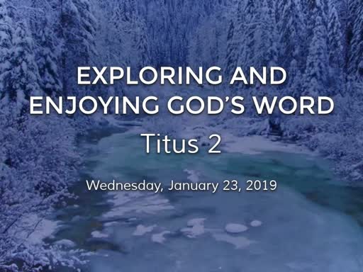 Titus 2 Bible Study