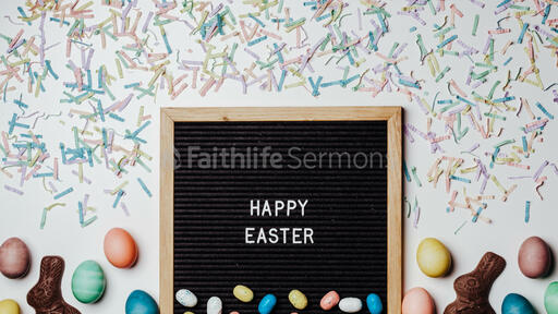 Colorful Eggs with Flowers