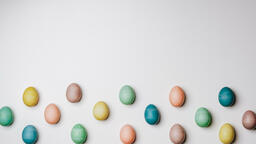 Colorful Eggs with Flowers  image 7