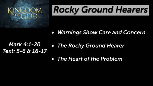 Rocky Ground Hearers