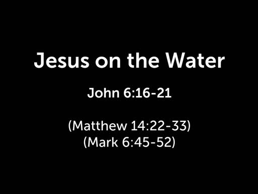 Jesus on the Water