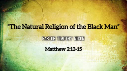 The Natural Religion of the Black Man
