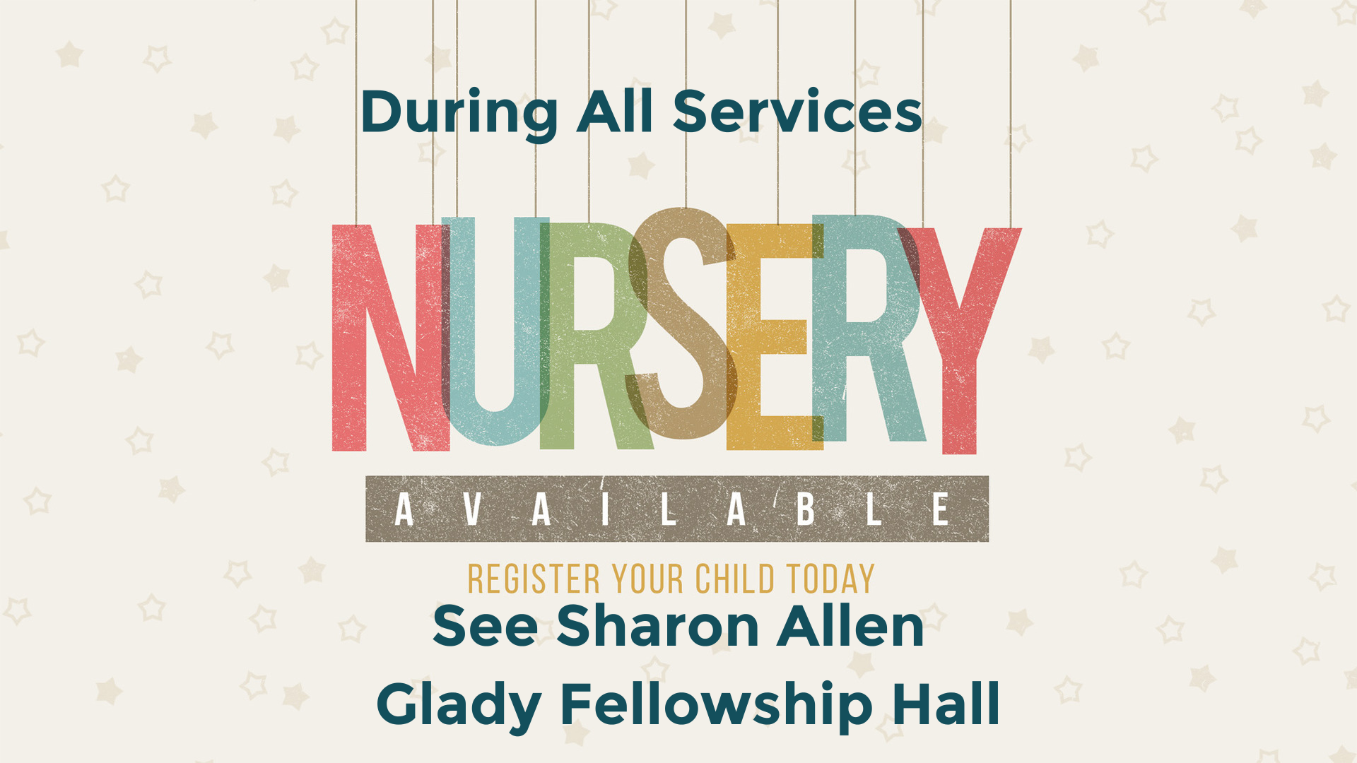 Nursery Available Title 1