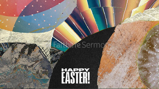 Happy Easter Texture
