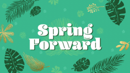 Spring Forward Time  PowerPoint image 1