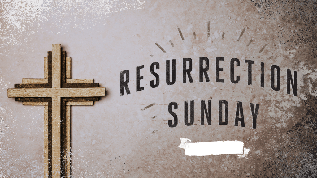 Resurrection Sunday Cross large preview