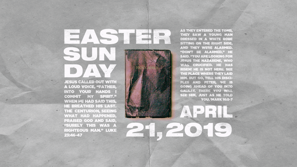 Easter Sunday Bible large preview