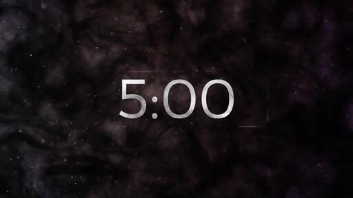 Ash Wednesday Galaxy - Countdown 5 min