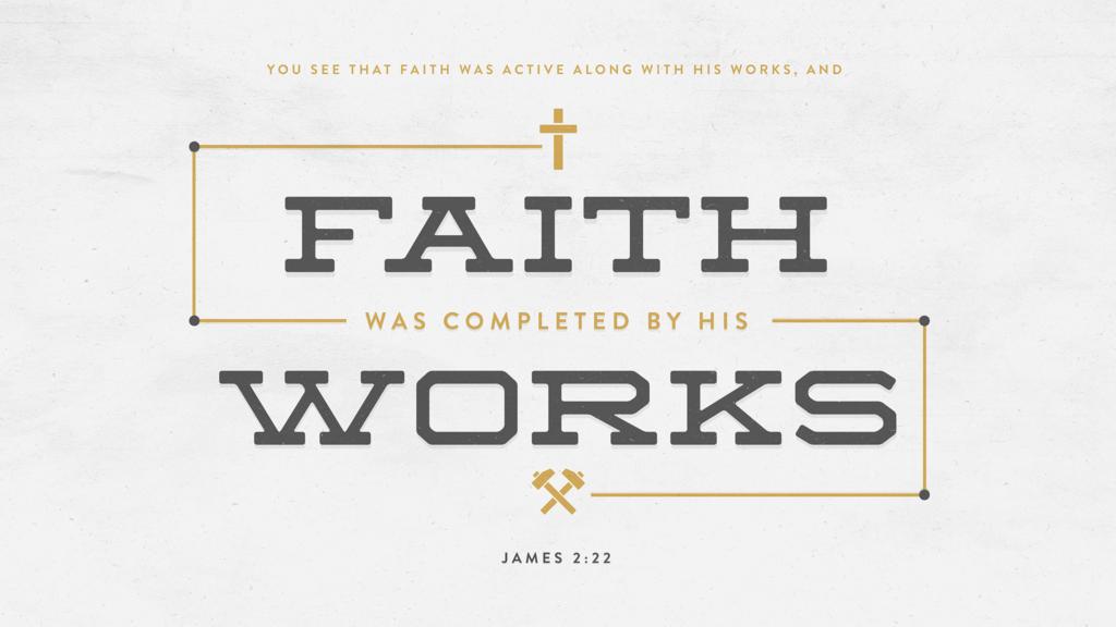 James 2:22 large preview