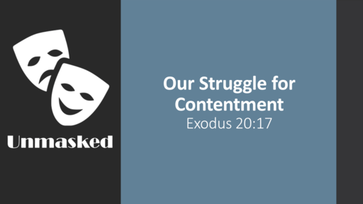 The Struggle with Contentment