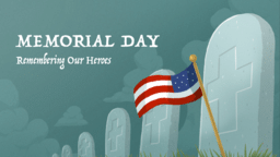 Remembering Our Heros  PowerPoint Photoshop image 1