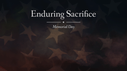 Enduring Sacrifice  PowerPoint Photoshop image 3