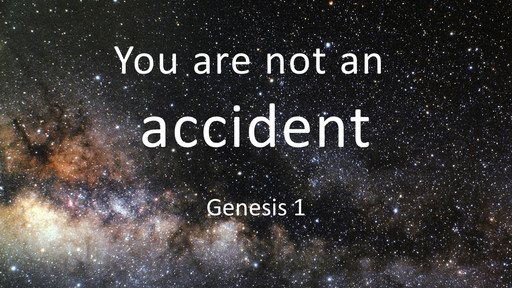 You are not an Accident