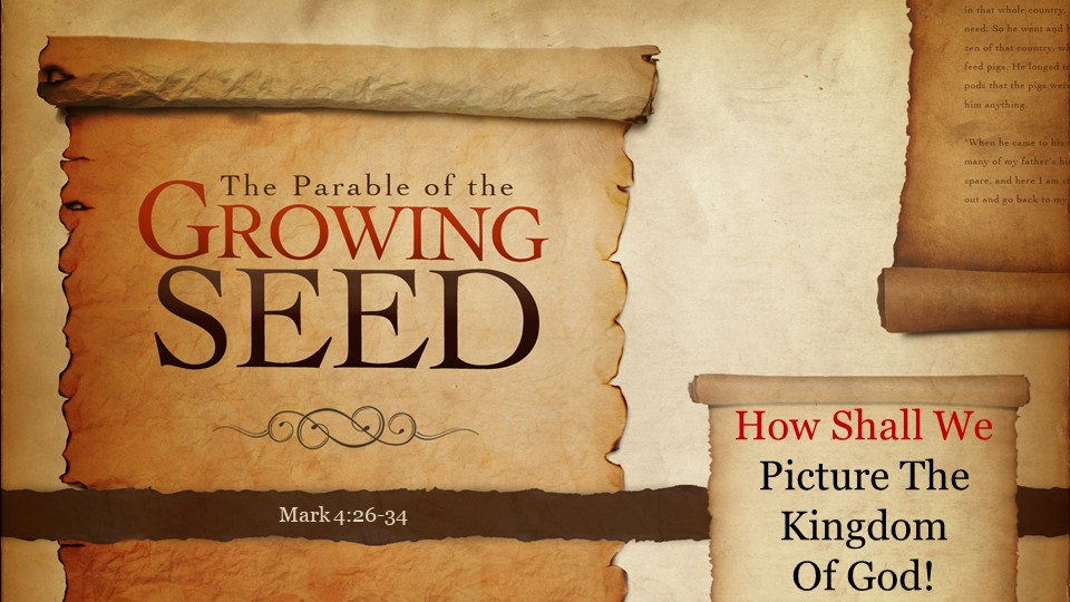 Mark 426 34 The Parable Of The Seed Growing Logos Sermons | Images and ...