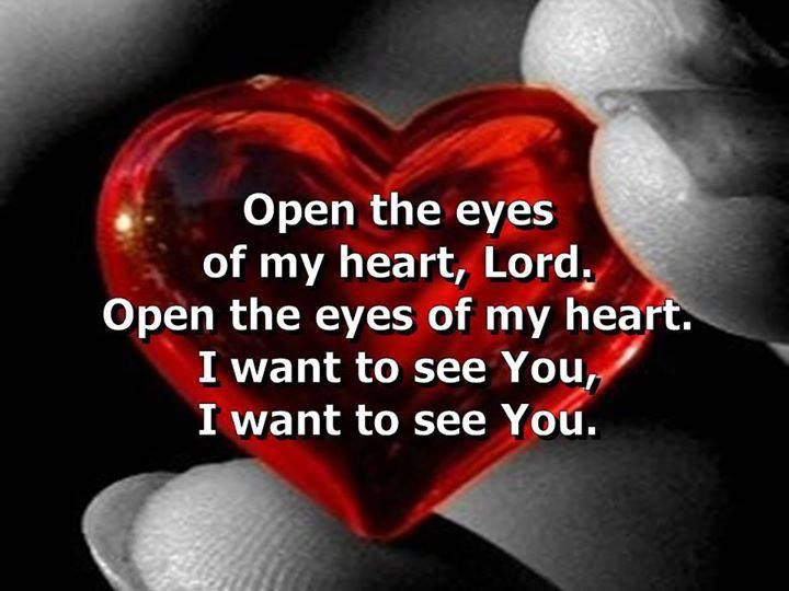 Open The Eyes Of My Heart Mt Carmel Tabernacle