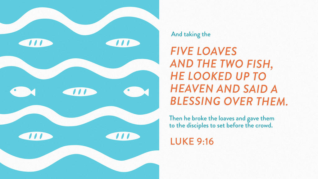 Luke 9:16 large preview