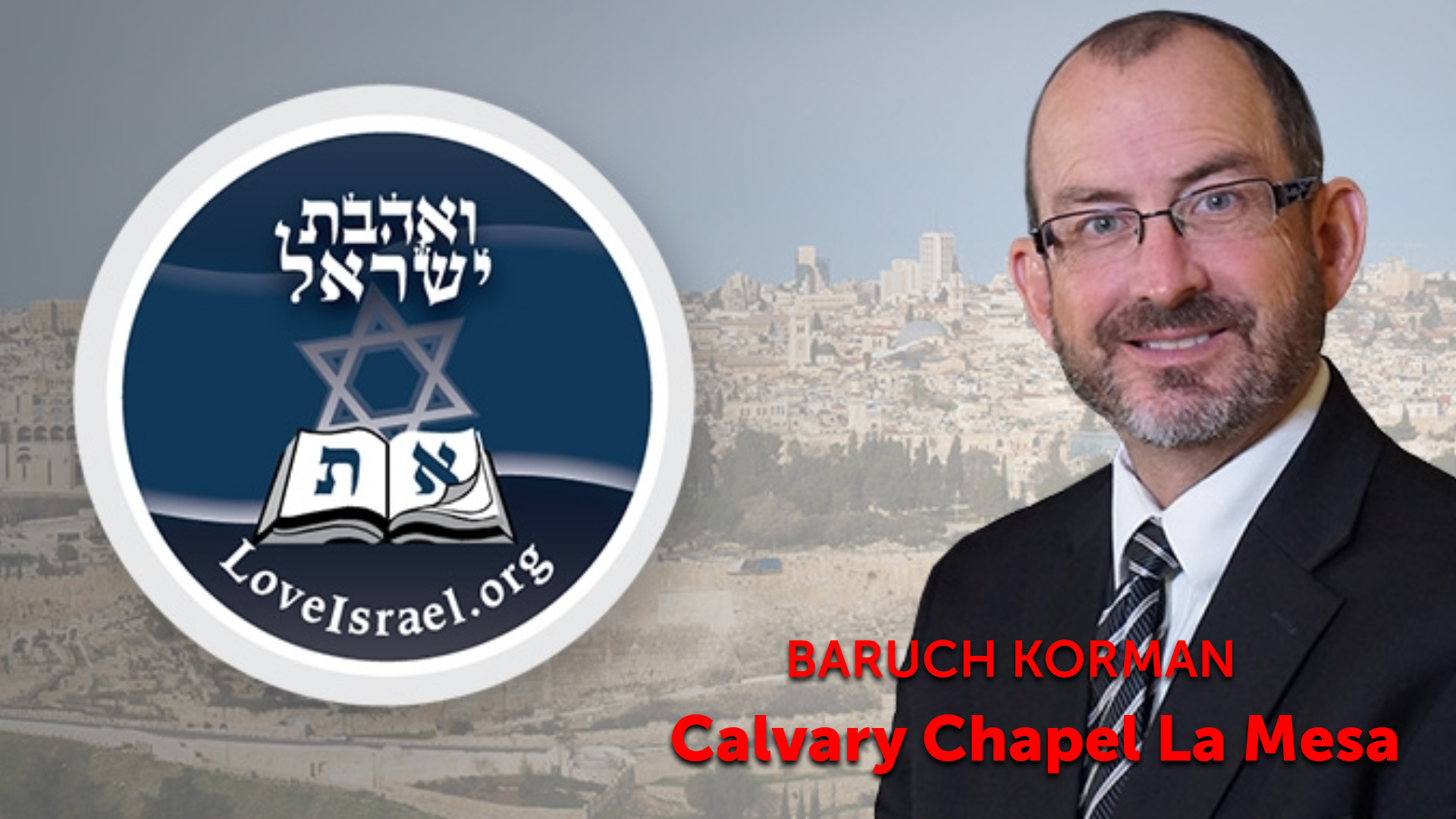 BARUCH KORMAN 3/30/2019 Faithlife Sermons