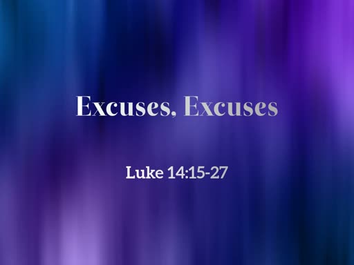 2019.03.31 Excuses, Excuses