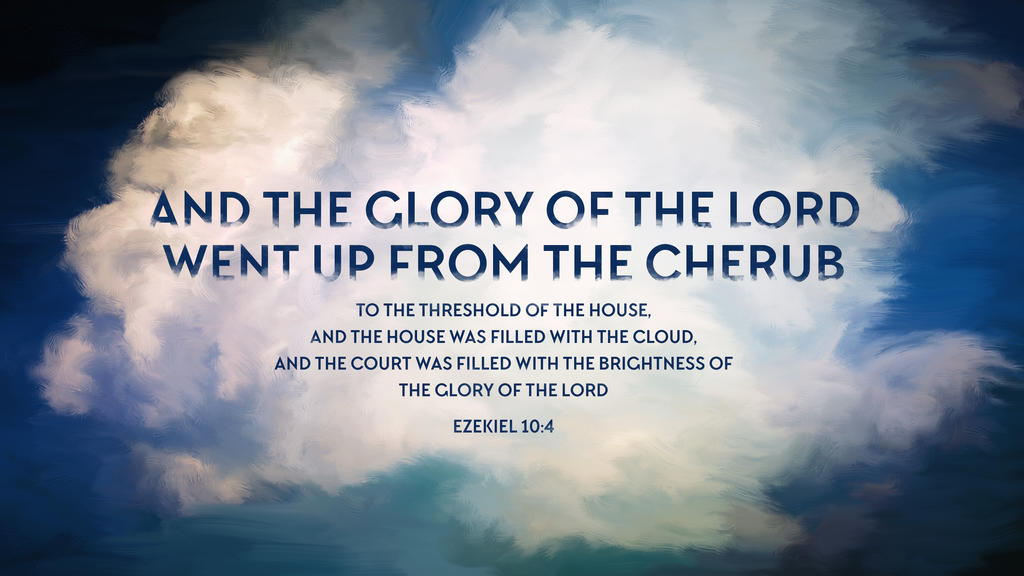 Ezekiel 10:4 large preview