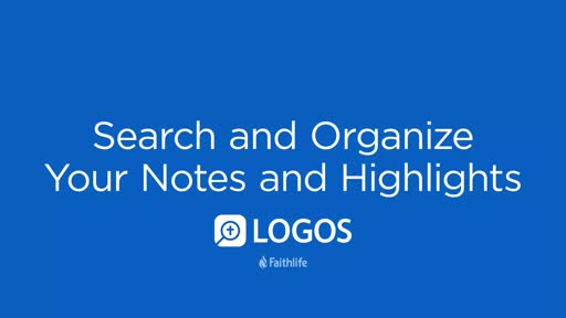Search And Organize Your Notes
