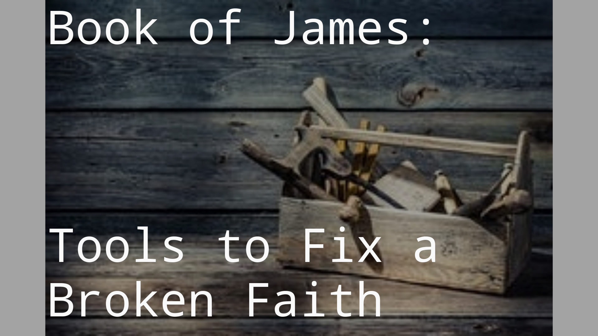 Fixing Favoritism Logos Sermons