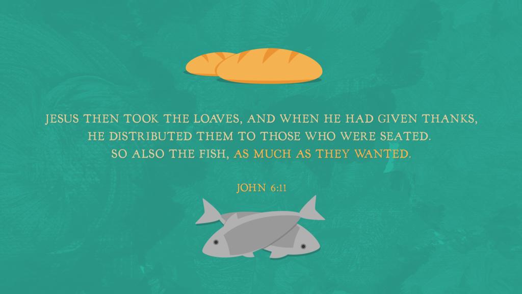 John 6:11 large preview